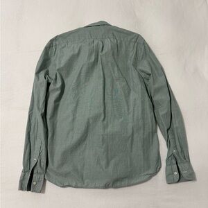 J, Crew Green Long Sleeve Button Up